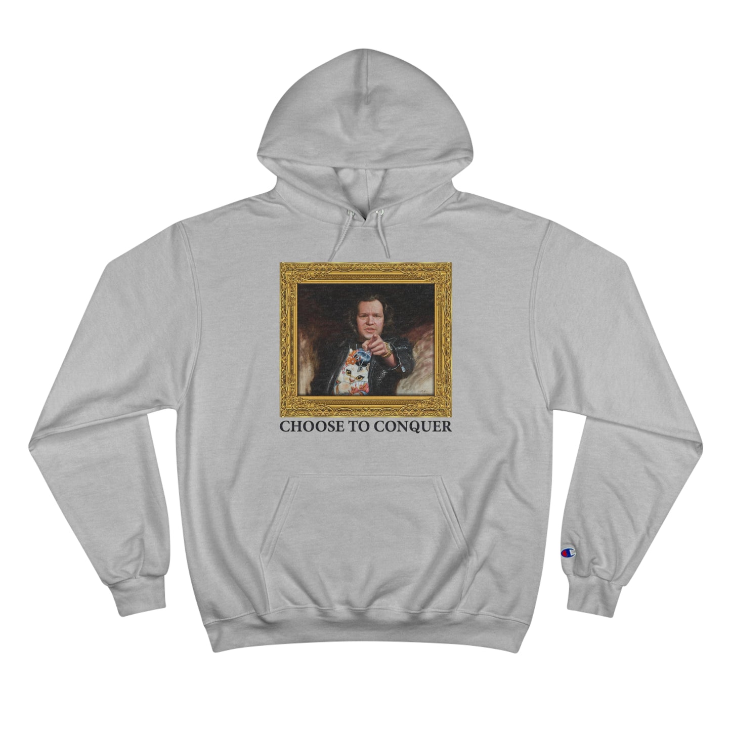 Champion Hoodie - Choose To Conquer Painting
