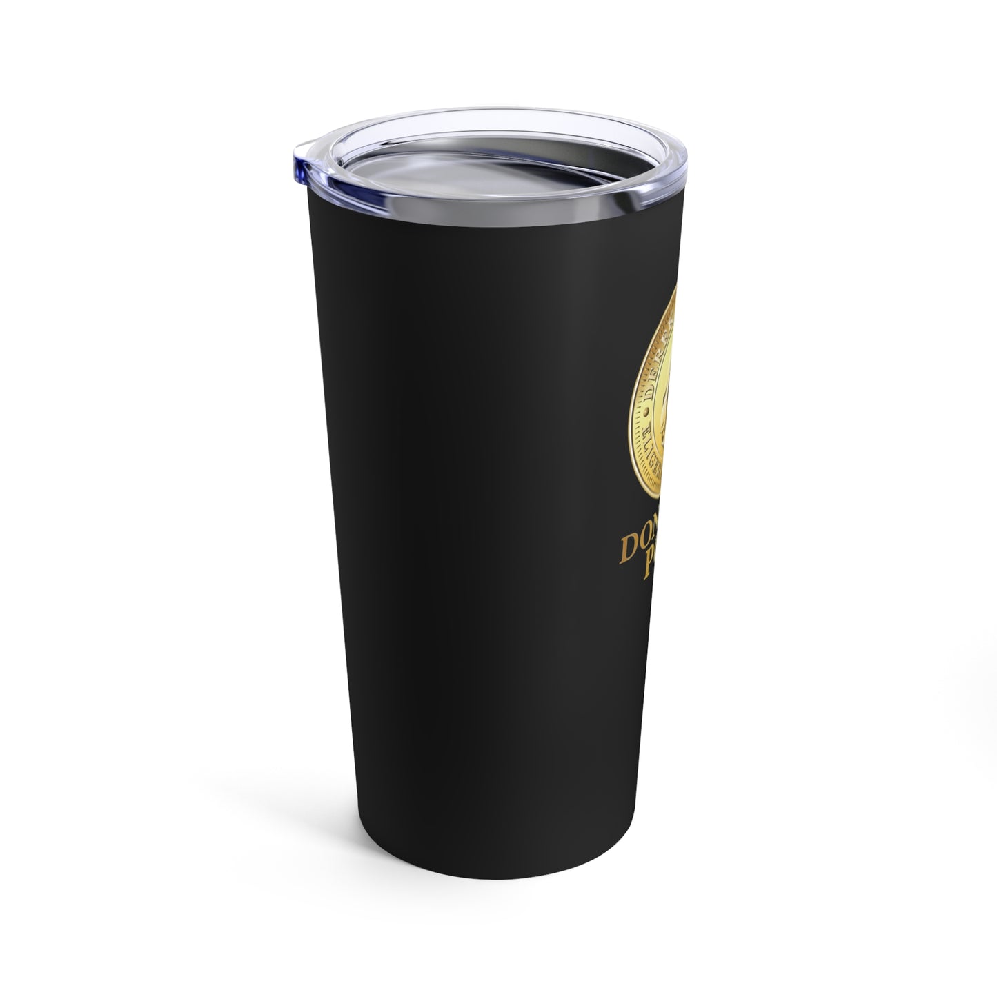 Tumbler, 20 oz Black - Don't Stay Poor Coin
