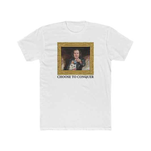 Crewneck T-Shirt - Choose To Conquer Painting