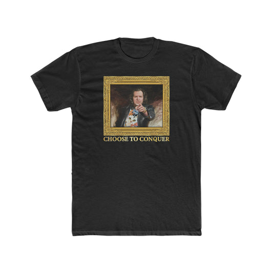 Crewneck T-Shirt - Choose To Conquer Painting
