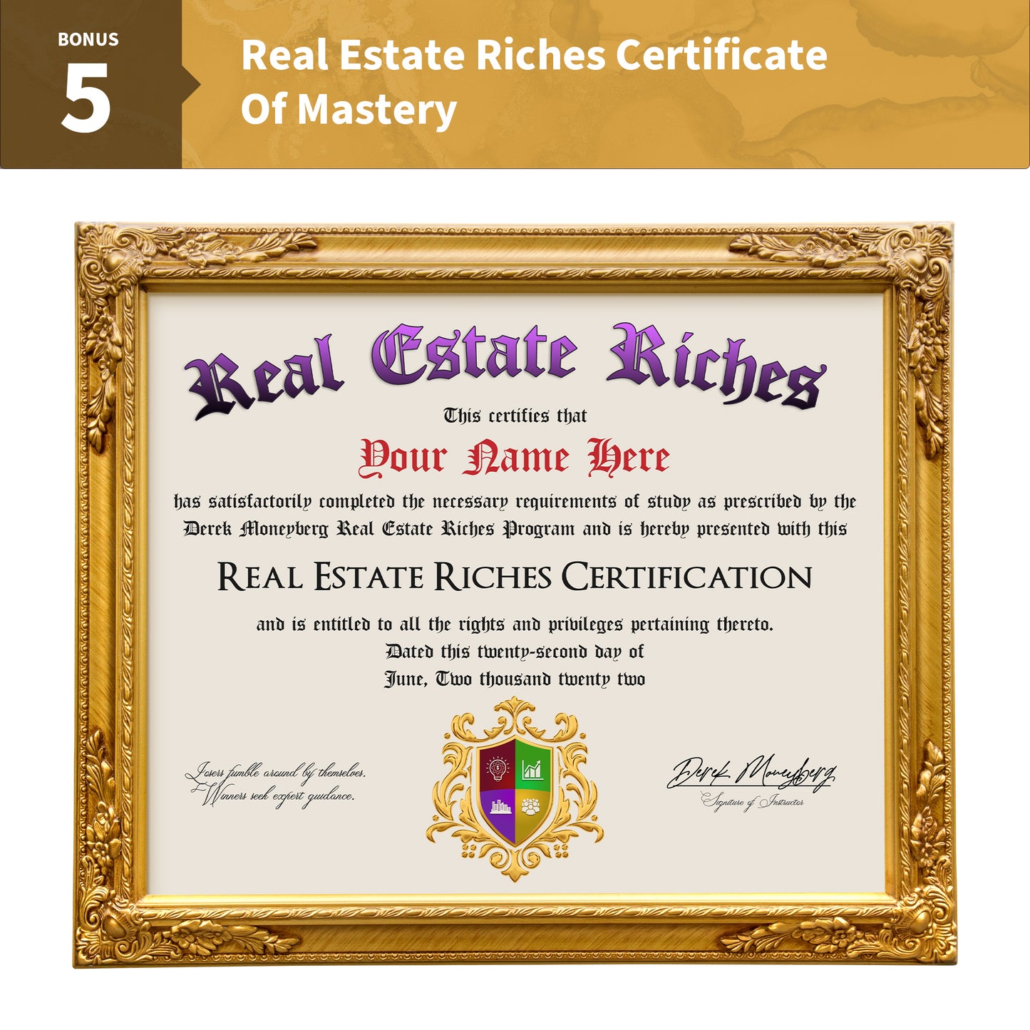 Real Estate Riches - Apply To Join
