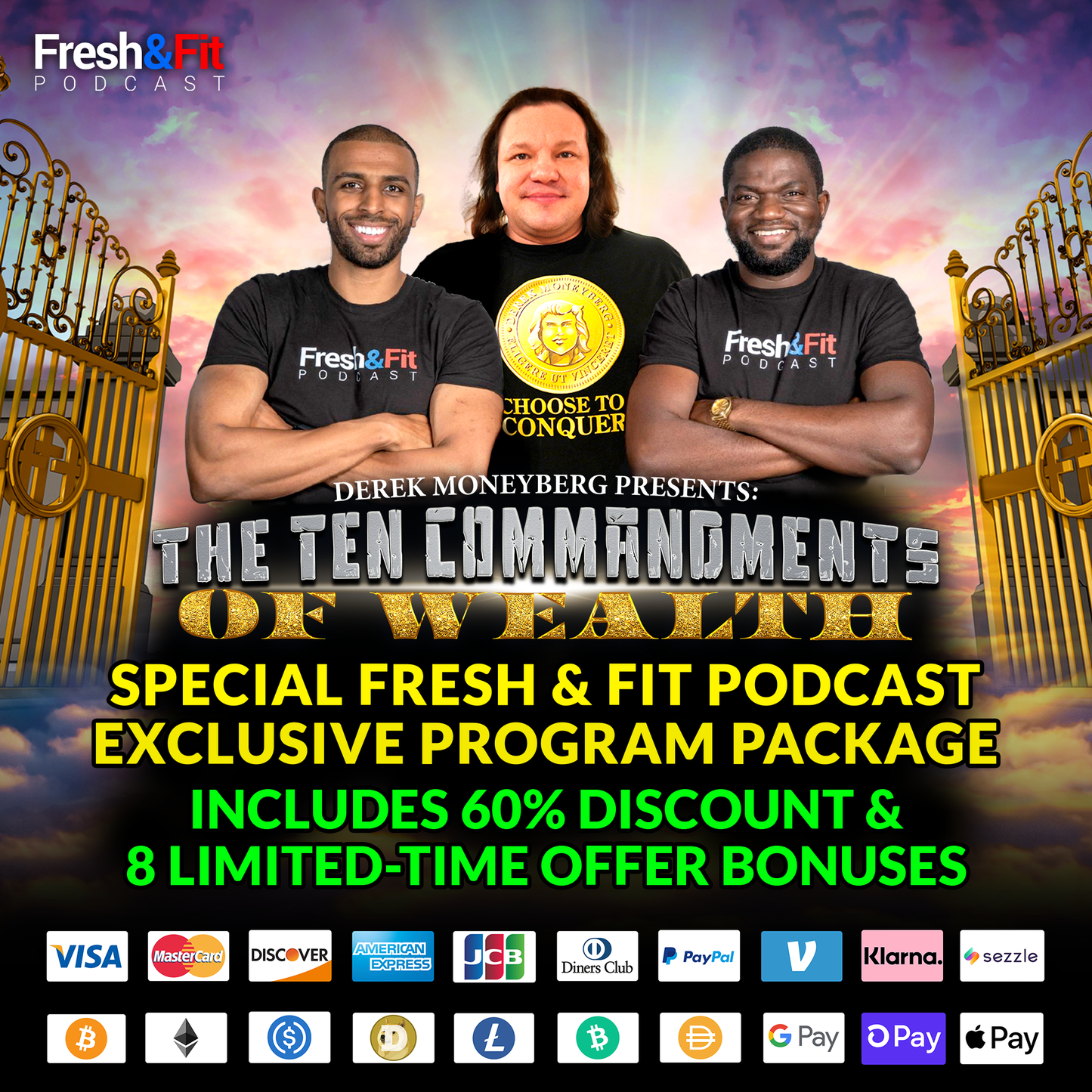 Derek Moneyberg Presents: The Ten Commandments of Wealth (Fresh&Fit Podcast Special)