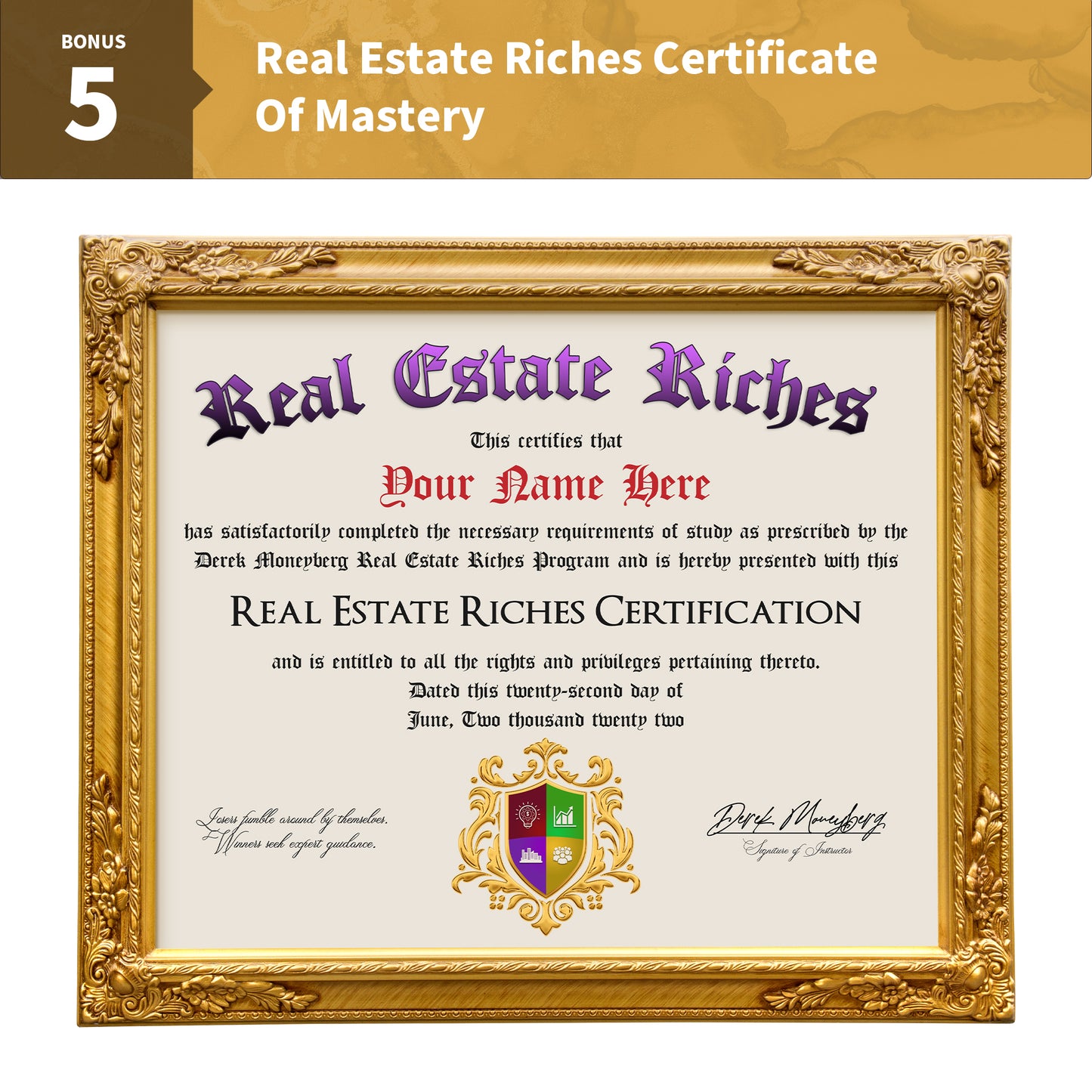 Real Estate Riches - Apply To Join