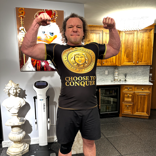 Rashguard - Choose To Conquer Coin (USA Shipping Only)